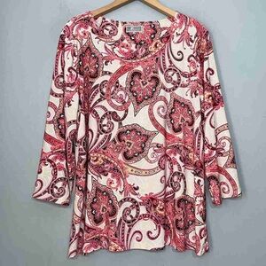 Paisley Print Women's Top